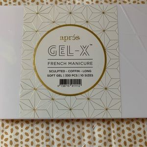 Apres Gel X sculpted coffin long